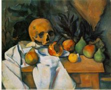 Haga click para ver la imagen ampliada still life with skull.jpg